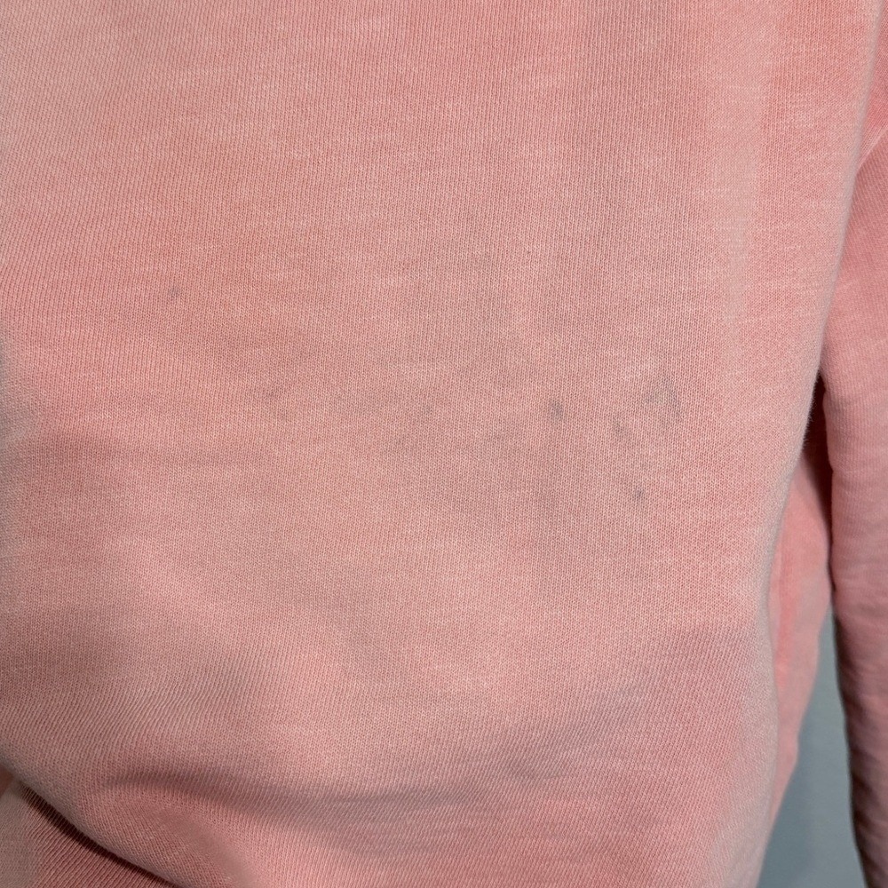 *SOLD* Anthropologie Pilcro Pink 100% Cotton Sweatshirt - Women's Medium Petite - Picture 8 of 10